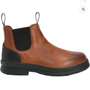 Muck Men's Chore Farm Leather Chelsea Boots